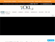 Tablet Screenshot of ckl.uk.com